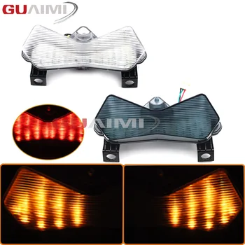 

for Kawasaki ZX-6R ZX6R 2003 2004 Z750 2003-2006 Z1000 2003-2005 Motorcycle LED rear taillights brake tail light blinker