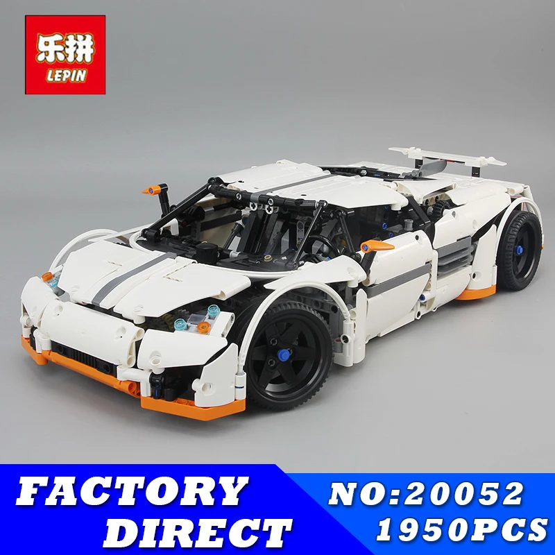 

Lepin 20052 Technic Series The Predator Supercar Set MOC-2811 Assemblage DIY Building Blocks Bricks Kits Childeren Christmas Toy