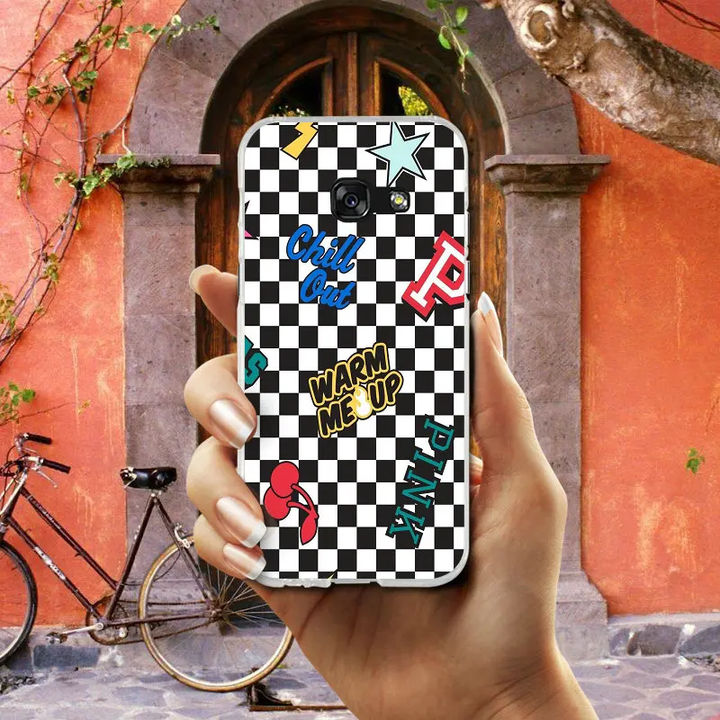 Для Samsung Galaxy S2 S3 S4 S5 Mini S6 S7 S8 S9 S10 Lite Edge Plus Note 4 5 8 9 чехлы для телефонов Life Paint Skull Digital Red