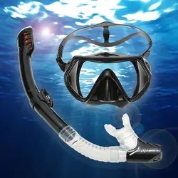 Lixada подводный маска для подводного плавания, ныряния с дыхательной трубкой Комплект Одежда заплыва Training Подводное полный сухой трубка