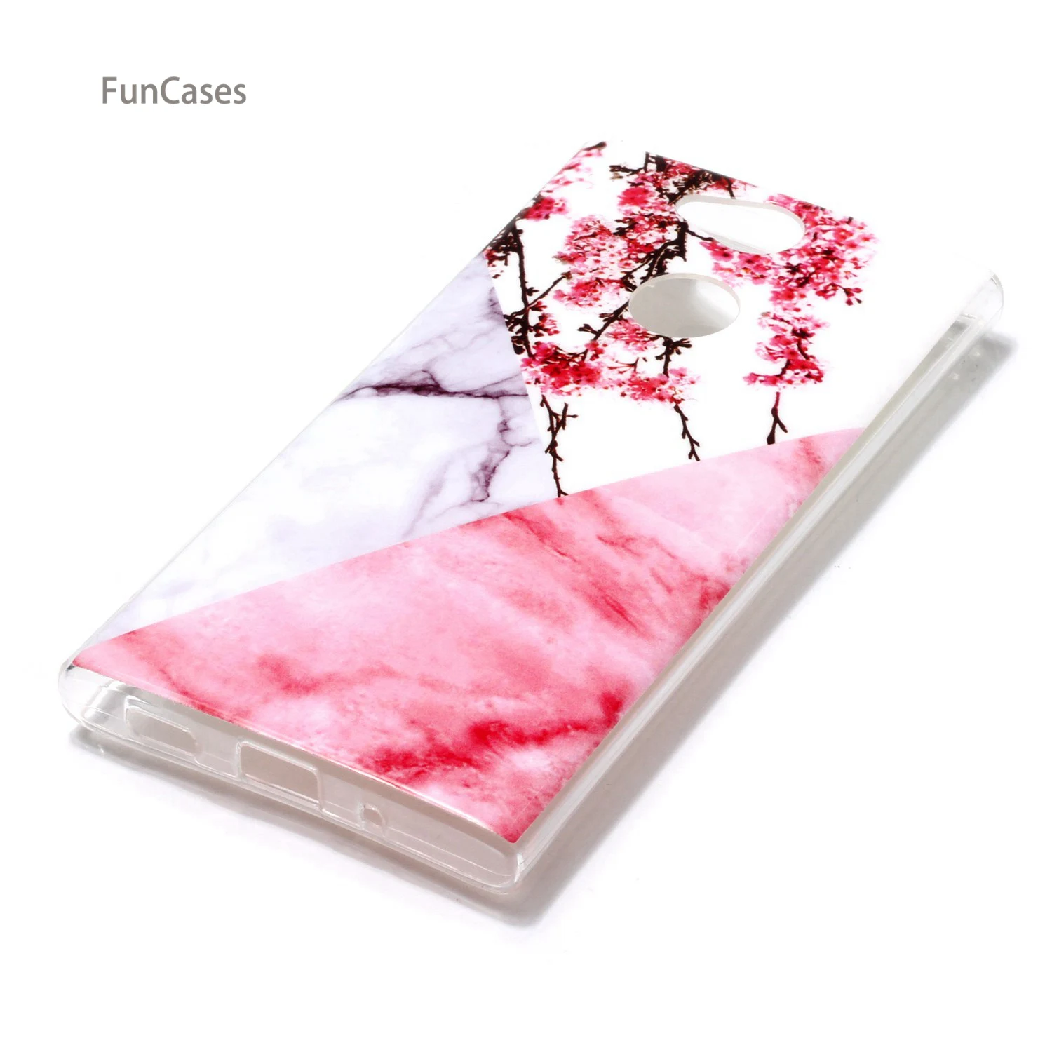 Flower Case sFor Ajax Sony XA2 Soft Silicone Phone Case Case Quotes Messages Cellphone Case sFor Sony Xperia XA2 Plastic Tel