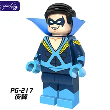 Haogaole pg217 100 шт. здания Конструкторы Nightwing wolverin X-мужчины дети Игрушечные лошадки Marvel Super Heroes кирпичи подарки для детей Игрушечные лошадки pg8058