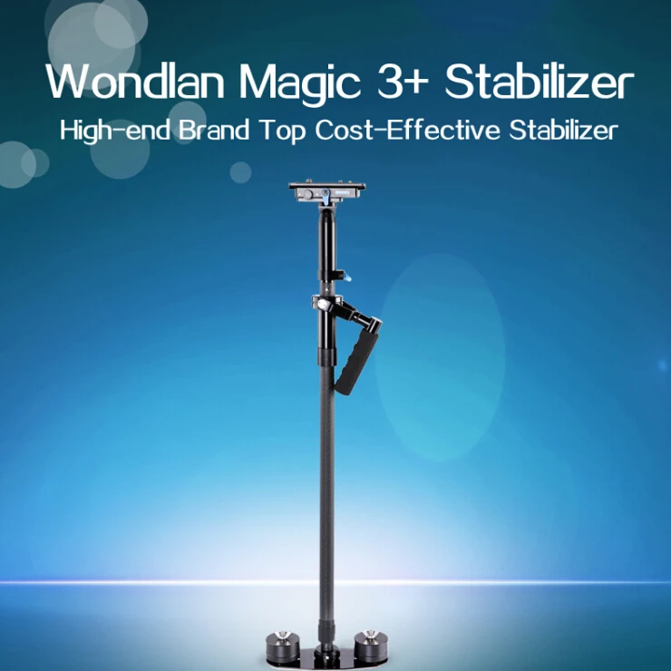 Head adjusting WONDLAN stabilizer MAG105 Carbon fiber handheld steadicam video camera steadycam DSLR steadycam mini jib