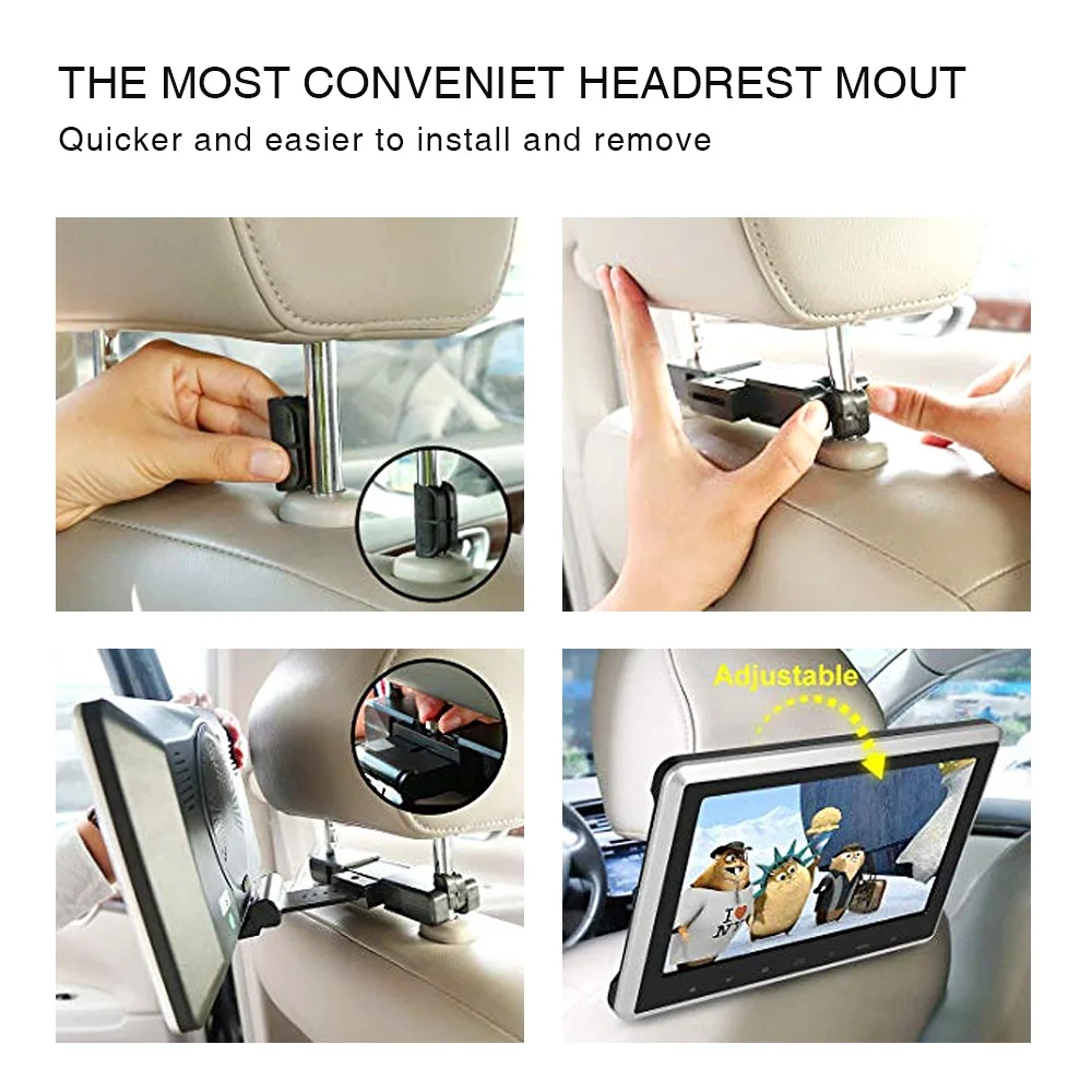 Dual-Use HD Digital DVD Player 10.1 Inch Touch