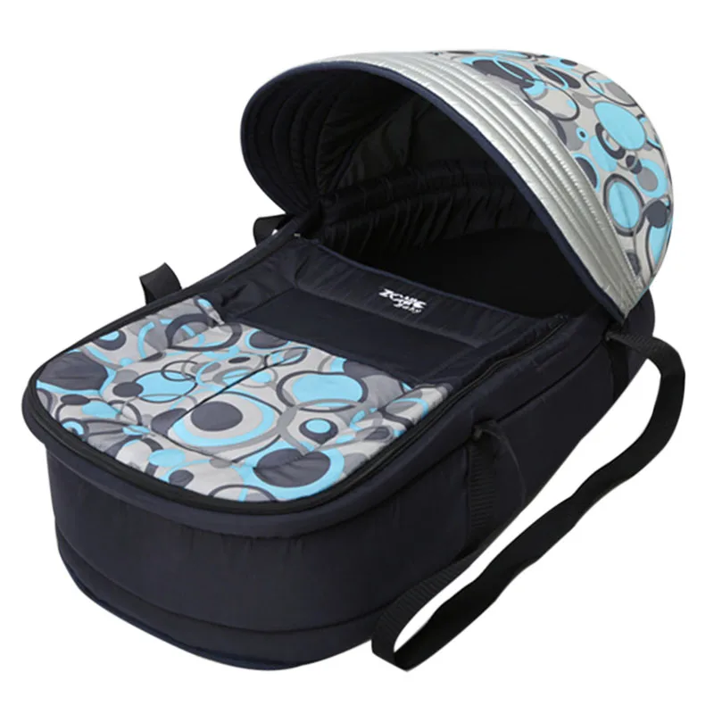 Baby Cradle Portable Nursery Travel Bed Newborn Folding Bed Bag Infant