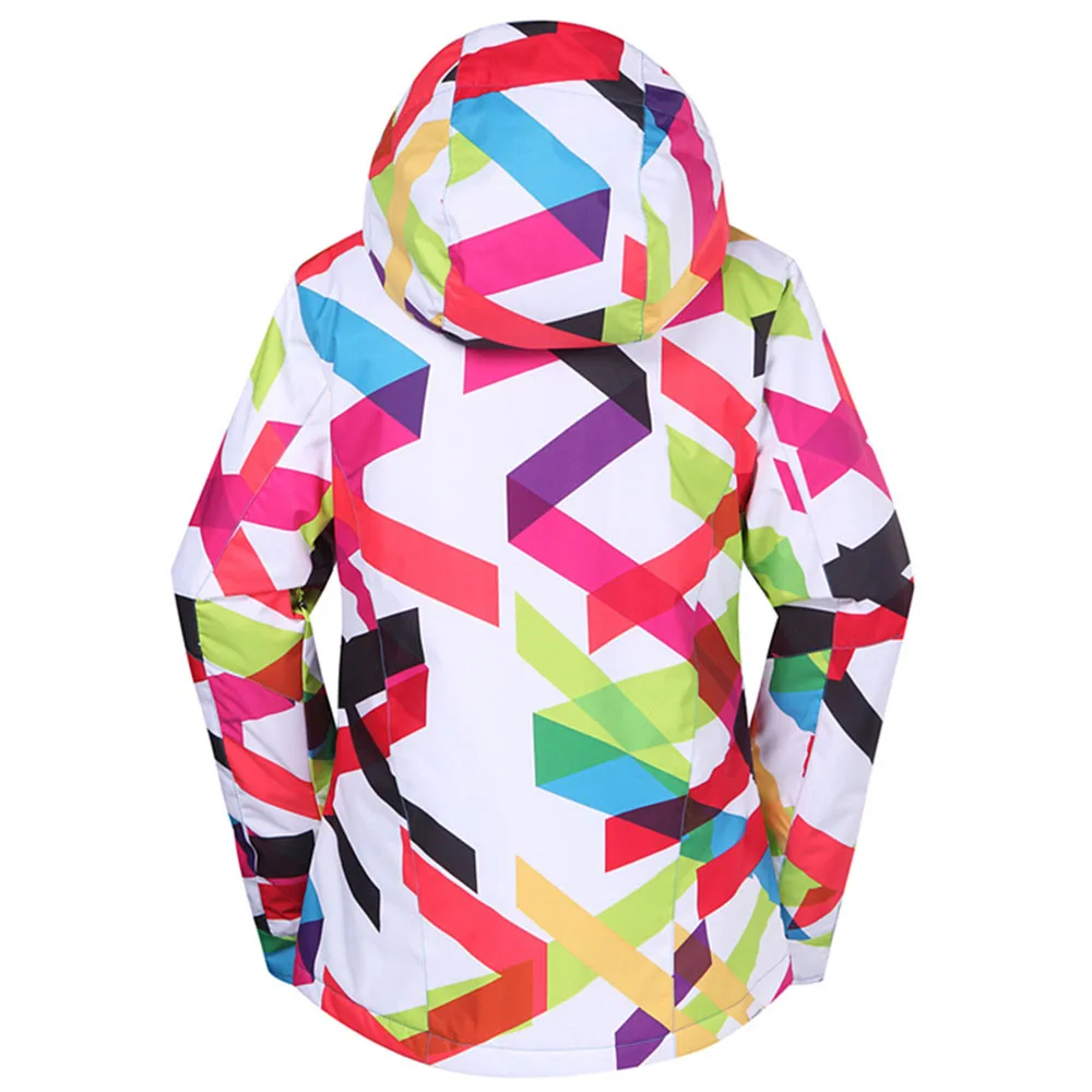 GSOU الثلوج العلامة التجارية سترة تزلج النساء الشتاء التزلج على الجليد الثلوج دعوى الإناث يندبروف ماء رخيصة في الهواء الطلق ملابس رياضية