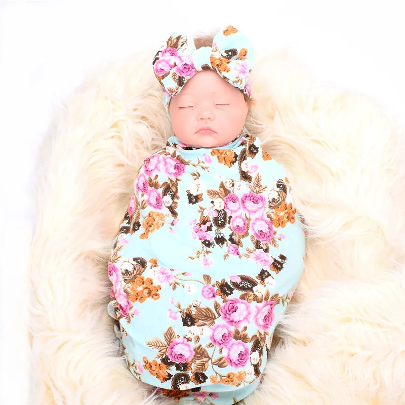 Новинка г.; одежда для фотосъемки новорожденных с цветочным рисунком; одеяла для новорожденных; мягкие эластичные одеяла из молочного шелка для новорожденных; детское ежемесячное одеяло
