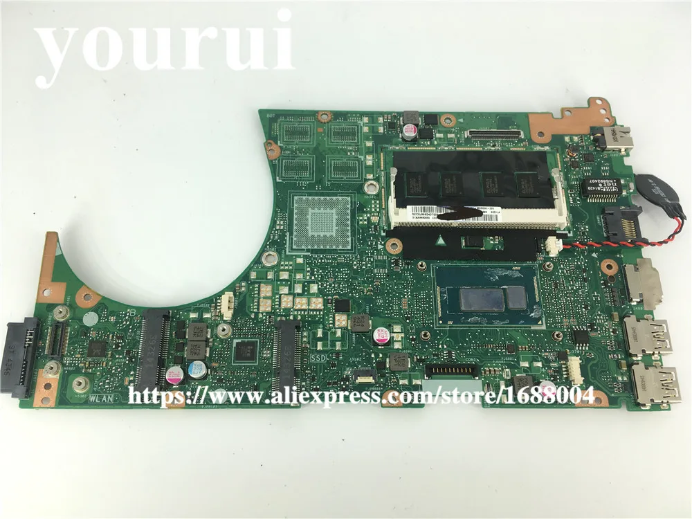 S551lb материнская плата rev: 2 для ASUS S551LB S551LN S551LA ноутбука Vivobook I3 CPU 100% протестирована |