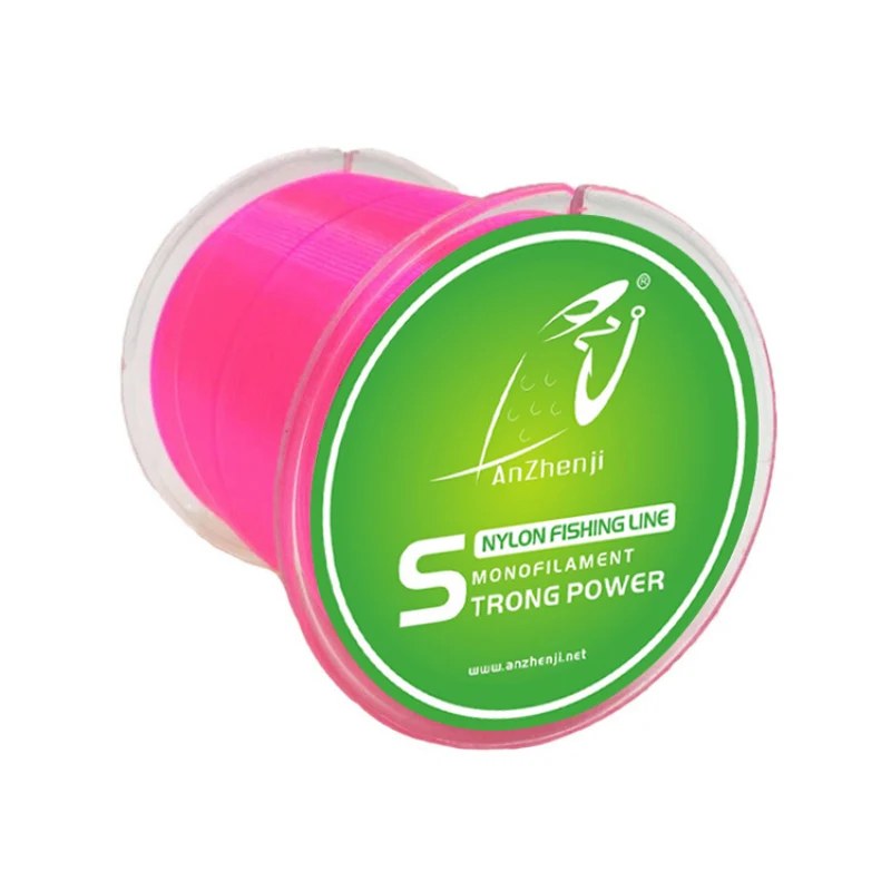 

ANZHENJI 500M Super Strong Nylon Fishing Line 6-35LB Material for Carp fishing peche