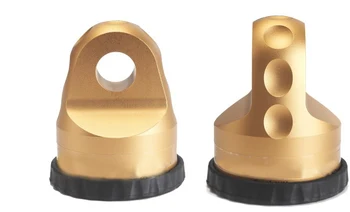 

Yellow Shackle Mount Aluminum Alloy Aluminum Thimble fairlead Shackle Mount Hook connector for Synthetic Rope