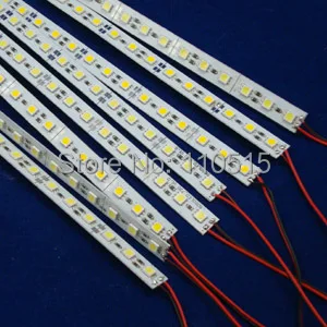 

5050 LED Bar Light 2pcs/lot White Warm White 36LEDs/M SMD Cabinet LED Rigid Strip DC 12V Showcase LED Hard Strip Free shipping