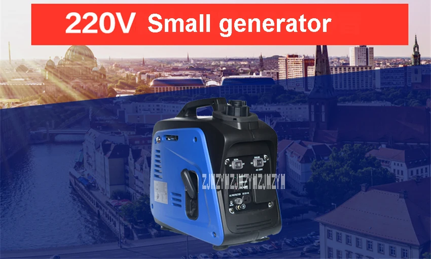 XYG950I Цифровой инвертор бензиновый генератор маленький портативный домашний Открытый Кемпинг Аварийный бензиновый генератор 800 Вт 220 В 4500об/мин