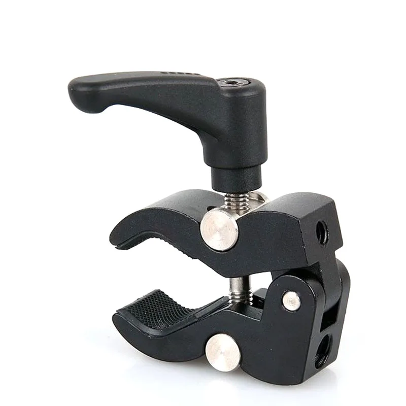 Articulated Magic Arm Crab Claw Clamp Tongs Pliers Clip Bracket for Studio Flash Light Stand Boom Camera Tripod Monopod (2)