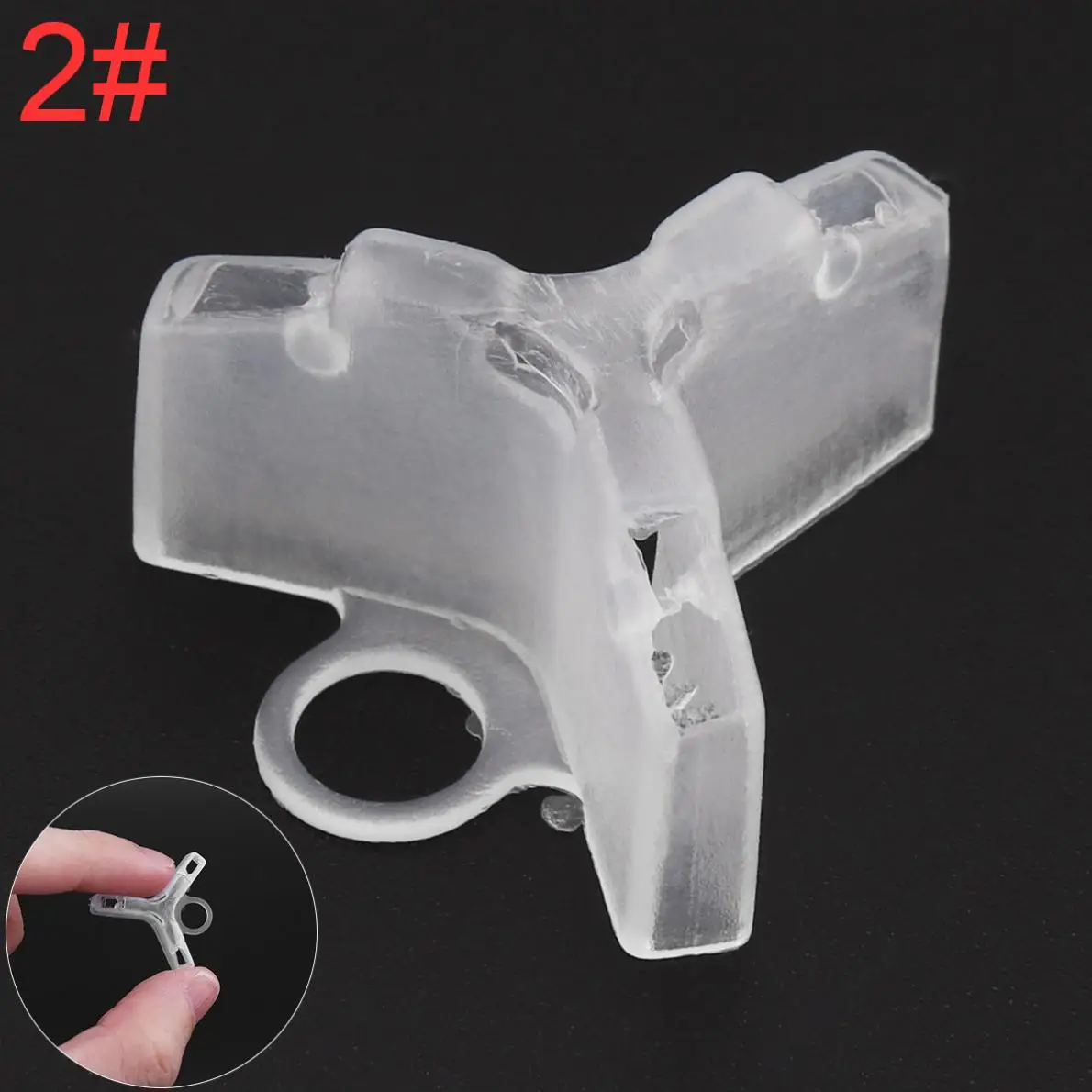 

2# Treble Hooks Cover Cap Safety Fishing Lures Hook Protector Case for 1# 2# 3#