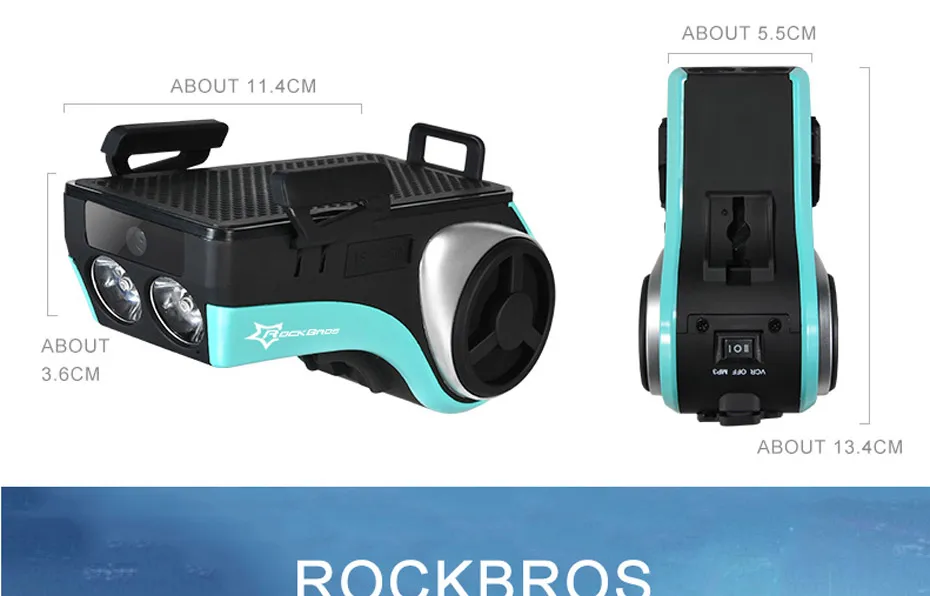 Clearance ROCKBROS Bike Head Light Cycling Bicycle LED Light Waterproof Bell Multifunction MTB Lights Lamp Headlight Accessories M6005 2 Clearance ROCKBROS Bike Head Light Cycling Bicycle LED Light Waterproof Bell Multifunction MTB Lights Lamp Headlight Accessories M6005 2