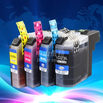 

INK WAY 5 PCS Replacement ink for LC227XL LC225XL Ink Cartridges for Brother DCP-J4120DW MFC- J4620DW J4420DW,free shipping