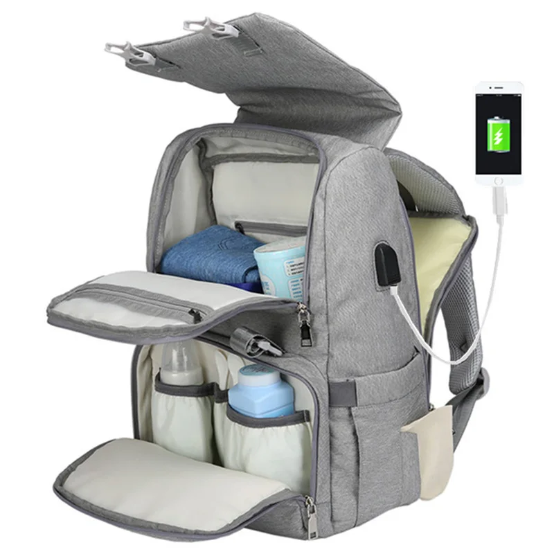

New fashion diaper bag travel Mommy pregnant women backpack large capacity baby bag baby care car bag