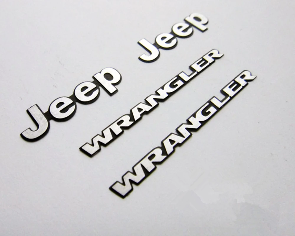 RC автомобиля металлические наклейки с логотипом для 1:10 масштаб tamiya cc01 рамки jeep wrangler дистанционное управление Рок Гусеничный игрушечная