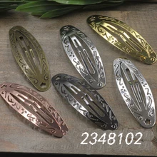 10 шт., серебряная/Золотая винтажная Капля воды, заколка для волос, ювелирное изделие, очаровательные женские заколки для волос, заколки для волос, заколки для волос в стиле ретро