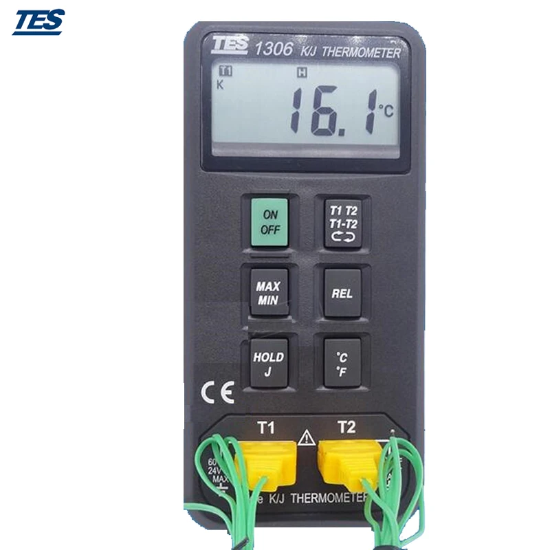 

TES-1306 Digital Thermometer (K/J Type Thermocouple Input)