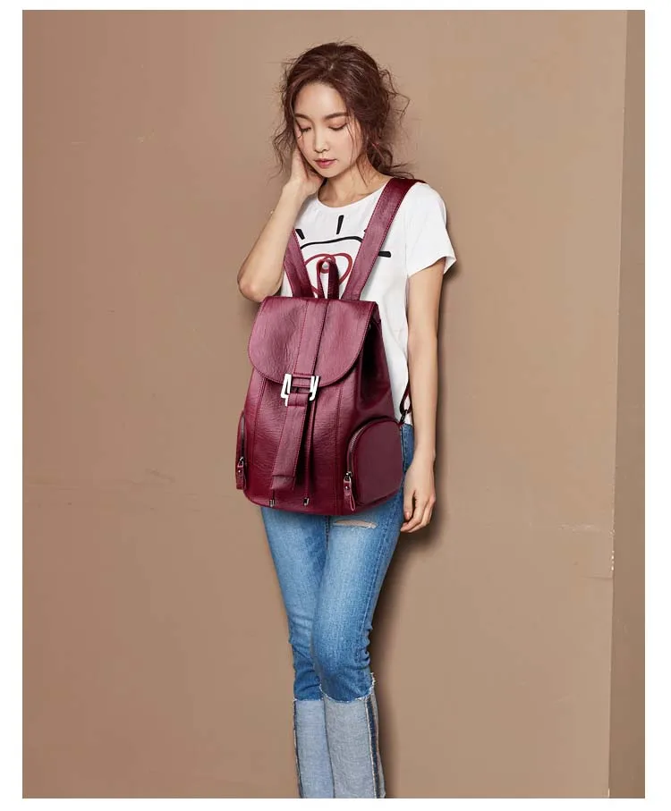 mochila feminina grande capacidade saco escolar para