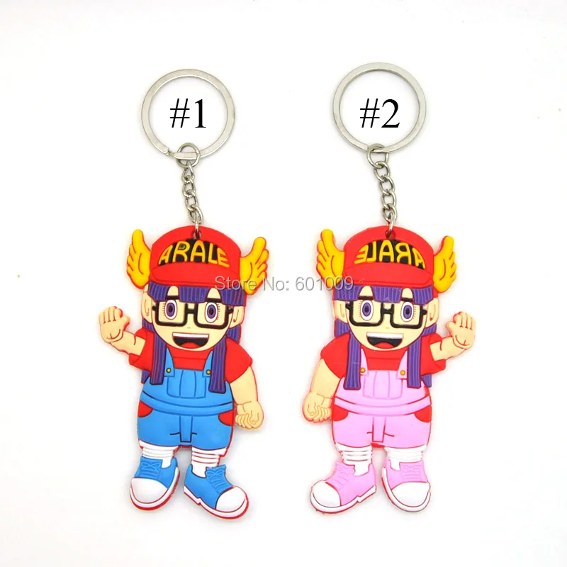 

New 1PCS Anime Cartoon Arale Figure Keychain Pendants Doll Toy PCXB