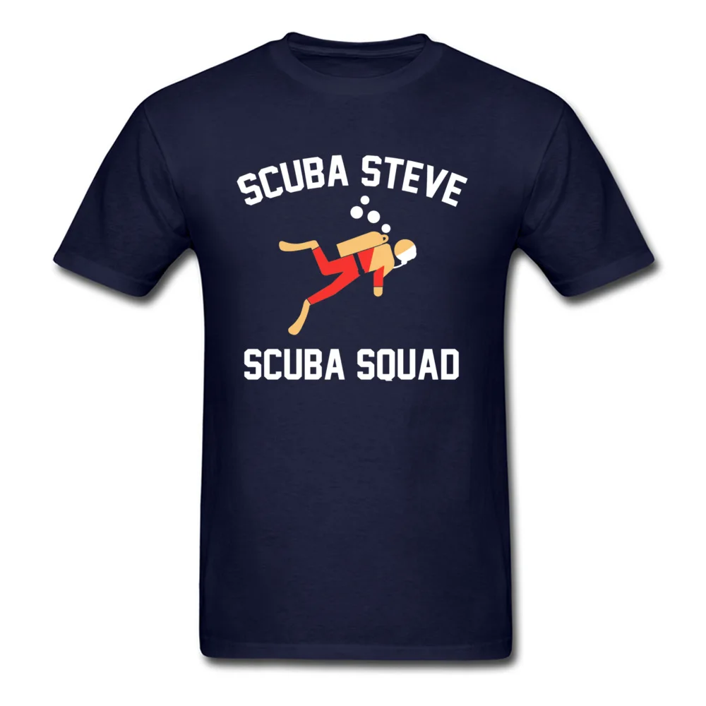 Футболки дайвер мужские Scuba Steve Tshirts Squad футболка новейшая Мужская 2019 синие