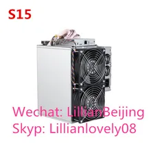 AntMiner S15 28T 7nm ASIC Майнер для биткойнов BTC майнинговая машина bitmain s15 28Th/s с блоком питания
