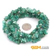 Perles de pierre naturelle en forme de gravier, pierre de citron, cornaline rouge, corail rouge, Amazonite indienne, 34 pouces, livraison gratuite ► Photo 3/6