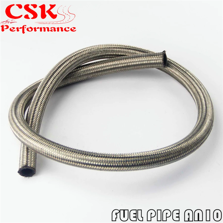 Нейлоновый Шланг из нержавеющей стали 10 Ан 1 м 3 фута|gas line|an10 hosefuel oil hose |