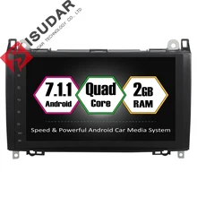 Android 7.1.1 2 Din 9 Inch Car DVD GPS Video Player For Mercedes/Benz/Sprinter/Viano/Vito/B-class/B200/B180 CANBUS 2G RAM Radio