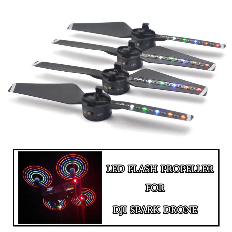 

STARTRC DJI spark Drone quadcopter with camera accessories spare sparts rechargable LED flash propeller 4730f