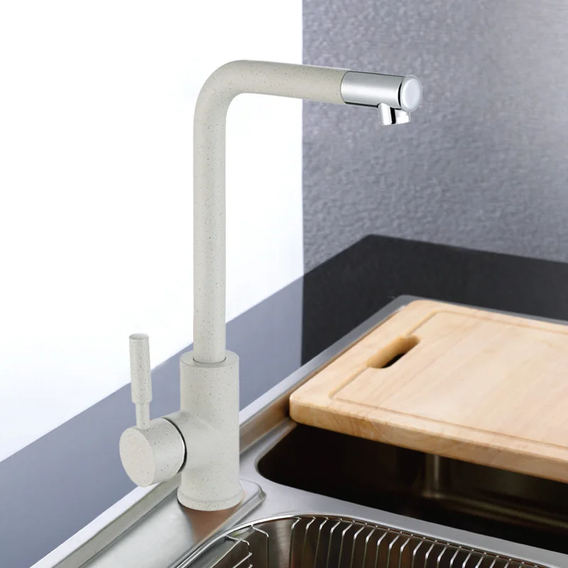 main Beige kitchen faucet