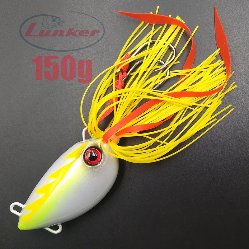 Lunker Tai Kabura rubber 150 г металлический джиг голова lucanus gg красный Снэппер madai медленное