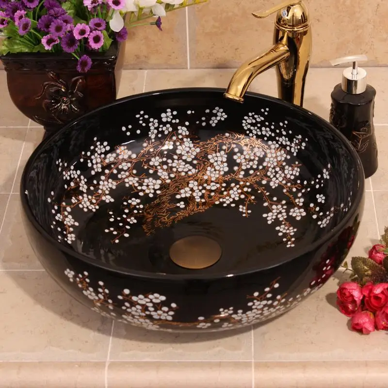 

Various beautiful porcelain decoration ceramic bathroom washbasin toilet