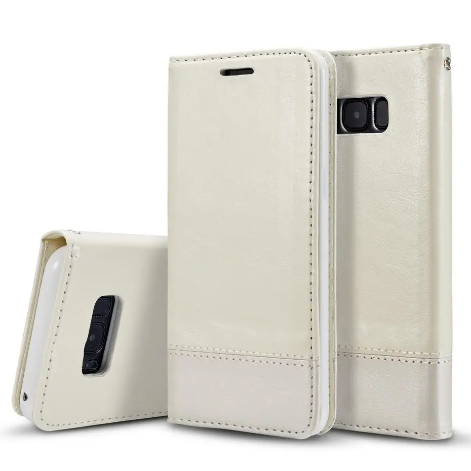 Desyner чехол для samsung galaxy S6 S7 S8 Edge Plus Note для девочек от 5 до 8 лет Магнитный кожаный чехол-бумажник чехол для телефона чехол личи кожного покрова чехол s сумка