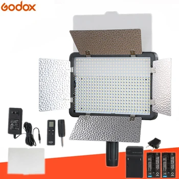 

Godox LED500LRC / LED500LRW 500 LED 3300-5600K Bi-color Wireless Remote Video Light Lighting Stepless Brightness for DSLR Camera