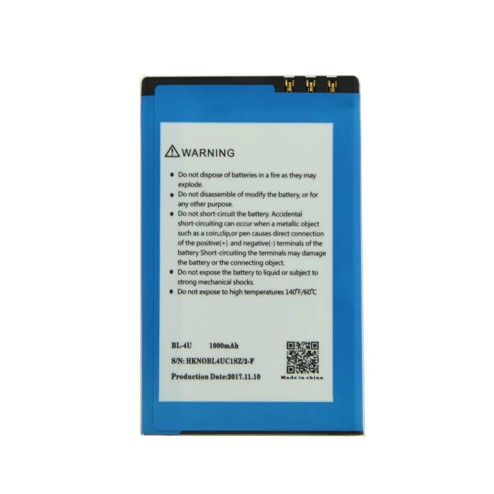 Новинка аккумулятор BL 4U для 8800 Sapphire Arte 8800C Carbon 8800A 8800GA Золотая искусственная