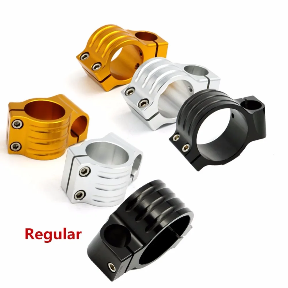 

Universal 7/8" 22MM CNC Clip On Ons Clipon Fork Handlebar Head 35 36 37 40 41 50 51MM Regular Motorcycle Black Gold Silver