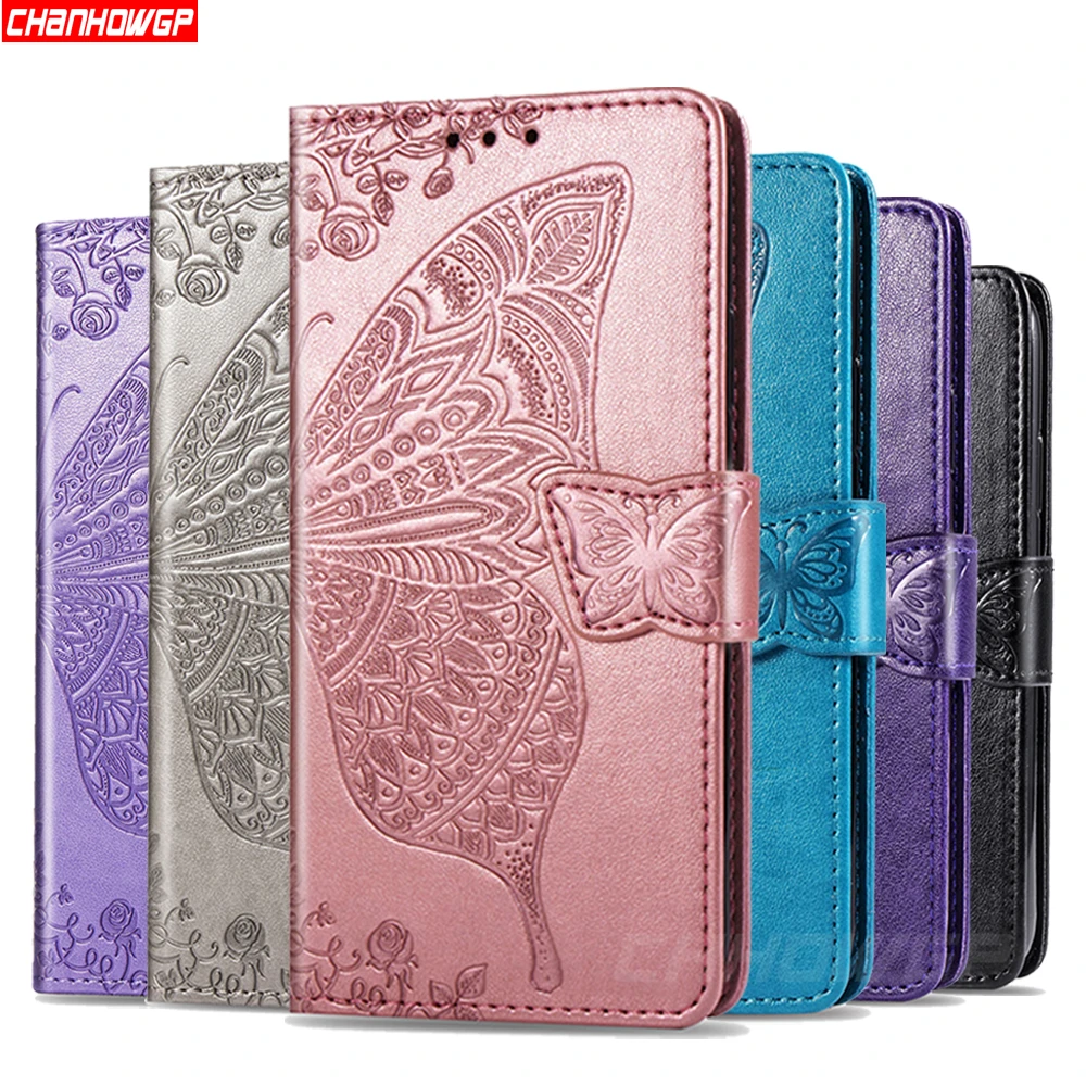 

3D Butterfly Flower Flip Case For Xiaomi Redmi Note 7 6 5 pro redmi 5 plus 6a go Case For Mi A2 Lite Mi 9 SE 8 Lite F1 Play Max3
