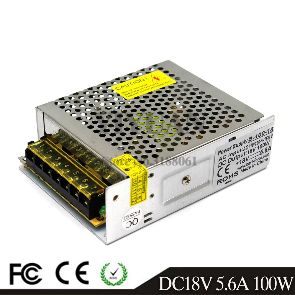 18V100W