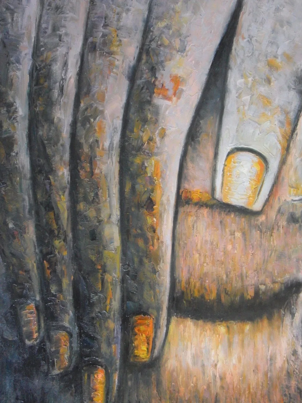 

100%Handmade Holy Buddha Oil Painting 36x24.NOT a poster