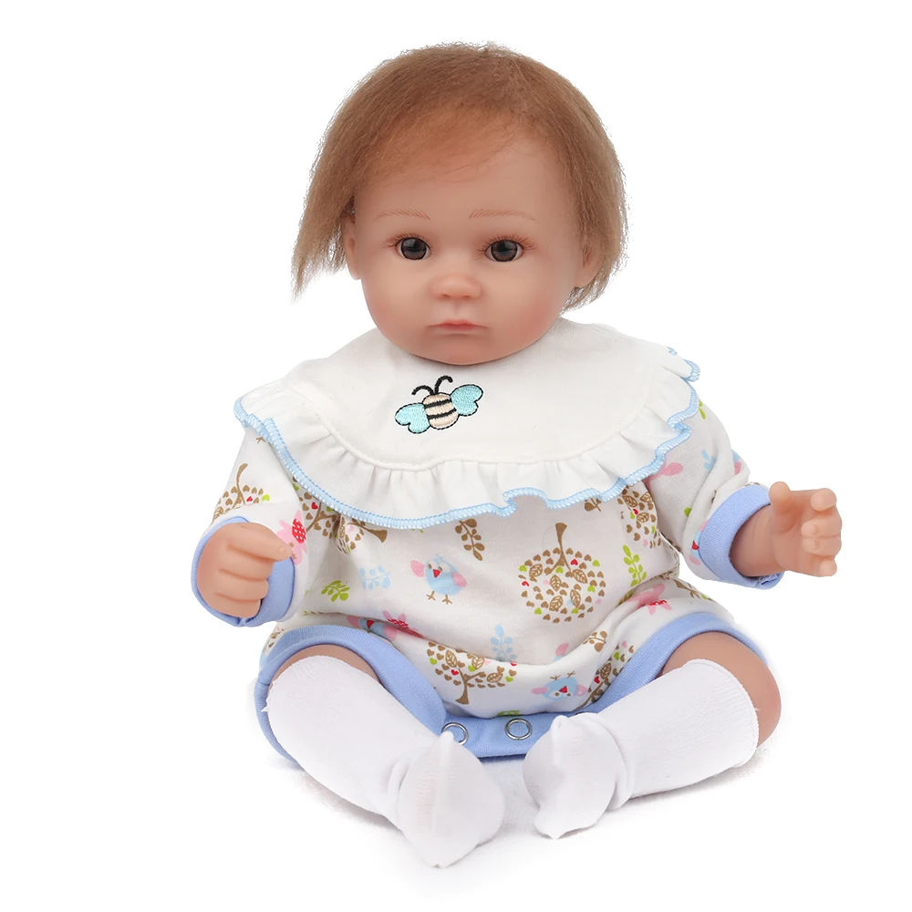 Кукла Reborn Baby Lifelike новорожденные дети реалистичные синие мягкие силиконовые
