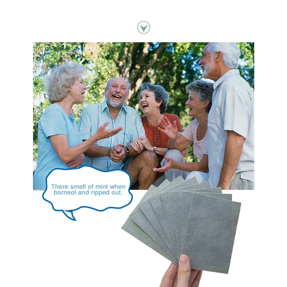 Sumifun 8Pcs/Bag Self-heating Green Plaster China Traditional Plaster Shen Nong Miao Cold Stick Pain Relief Patch C1446
