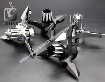 

Chrome and black rotating blades rotating shaft cap Harley 29.5mm Street gliding sub black part motorcycle parts shaft cover