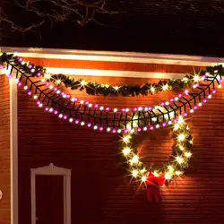 8 м 400 светодиодный петарды свет шнура 8 режимов Фея Строка свет для наружного и домашние рождественские украшения праздника освещение