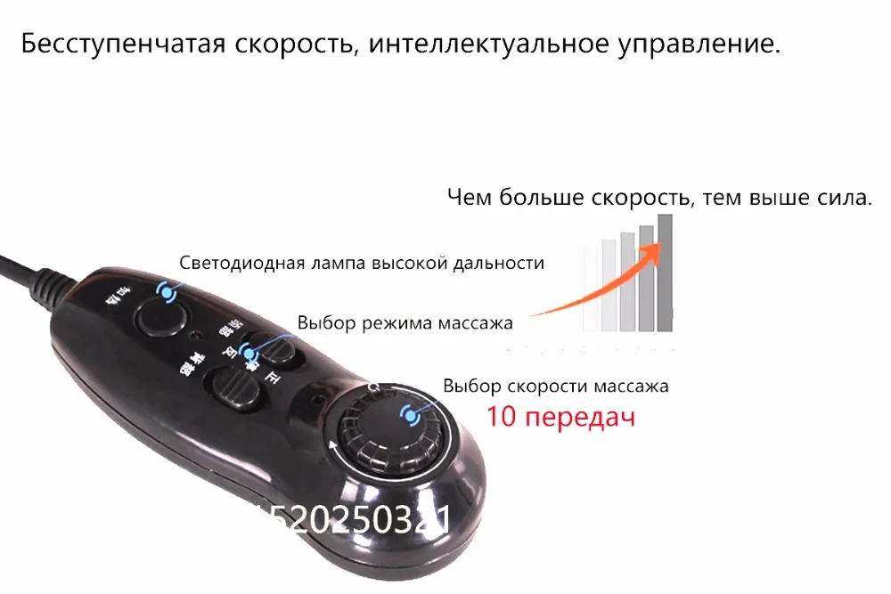 Электрическая Массажная подушка для шеи, талии, спины, разминающий массажер, многофункциональное вибрационное массажное кресло с горячим давлением, расслабляющее все тело