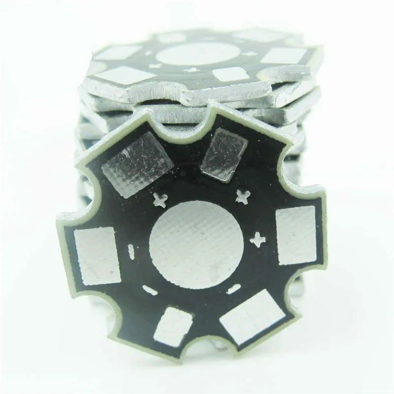 100PCS 1W 3W High Power LED PCB Aluminum Star base DIY PCB 20mm M98