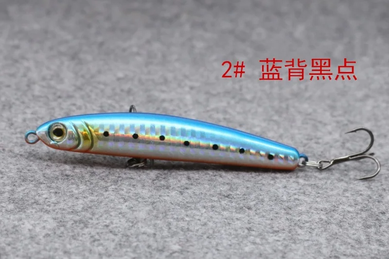 12g 80mm Hot Jerkbaits Fishing lures Silence Sinking Minnow High Quality Hard Baits Good Action Wobblers