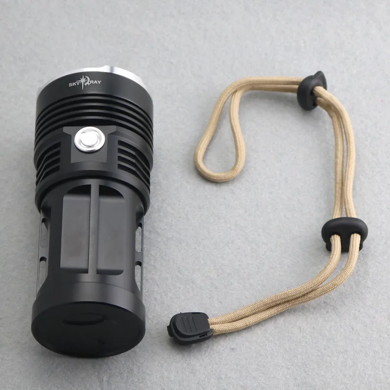 Тактический светодиодный фонарик лампы SKYRAY 5T6 8000 люмен 5X CREE xm l T6 свет велосипеда
